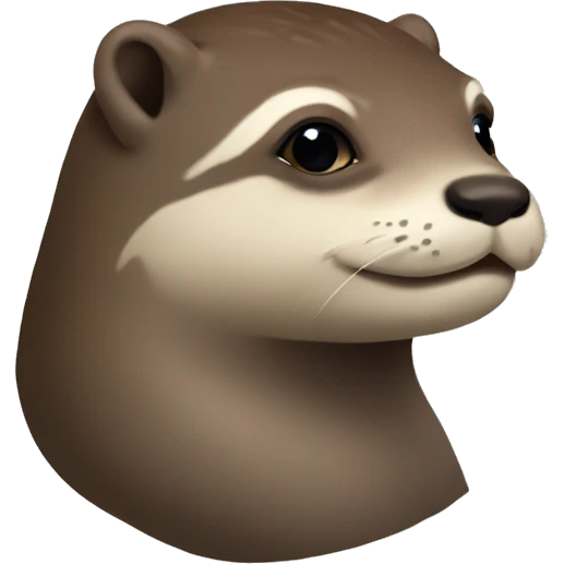Loutre sur vache  emoji