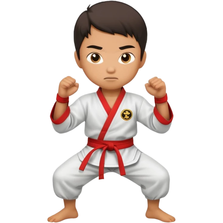 kung fu kid emoji
