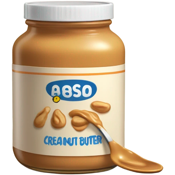Peanut butter emoji