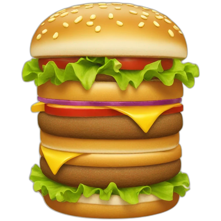 big mac emoji