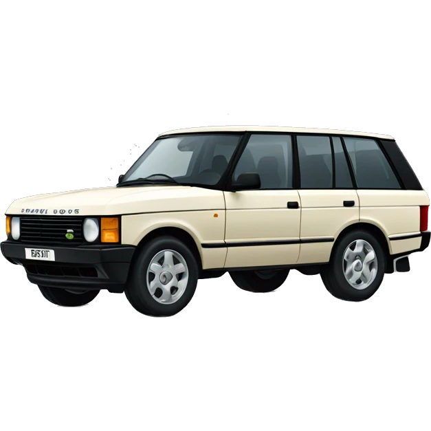 Old Range Rover  emoji