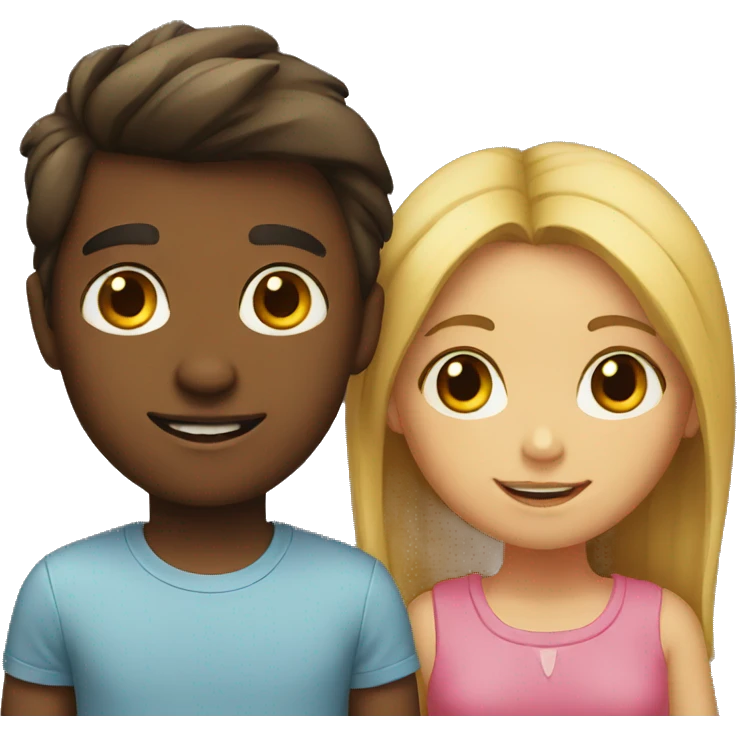boy and girl emoji