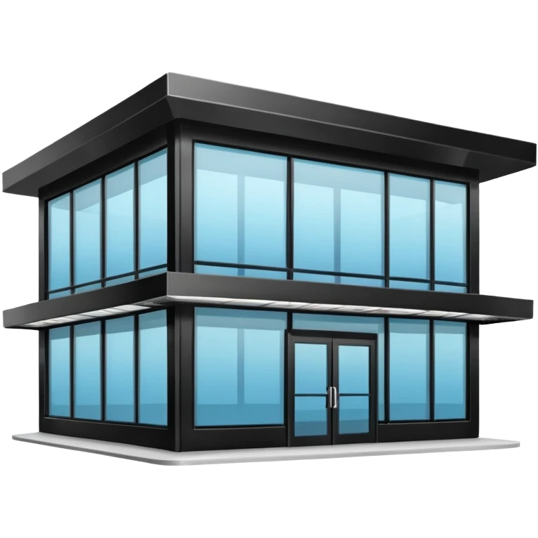 Self-service restaurants building emoji