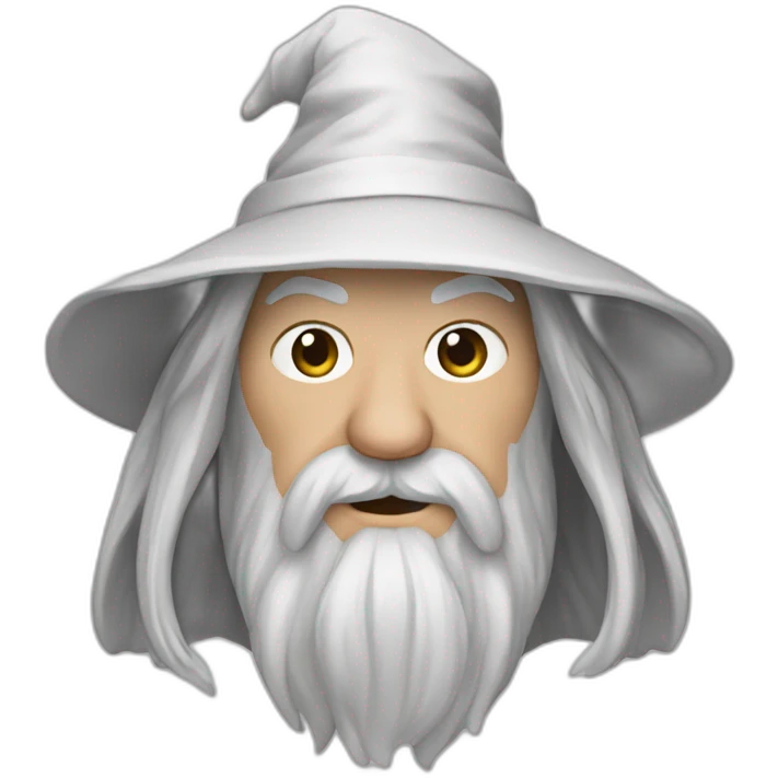 Gandalf the white emoji