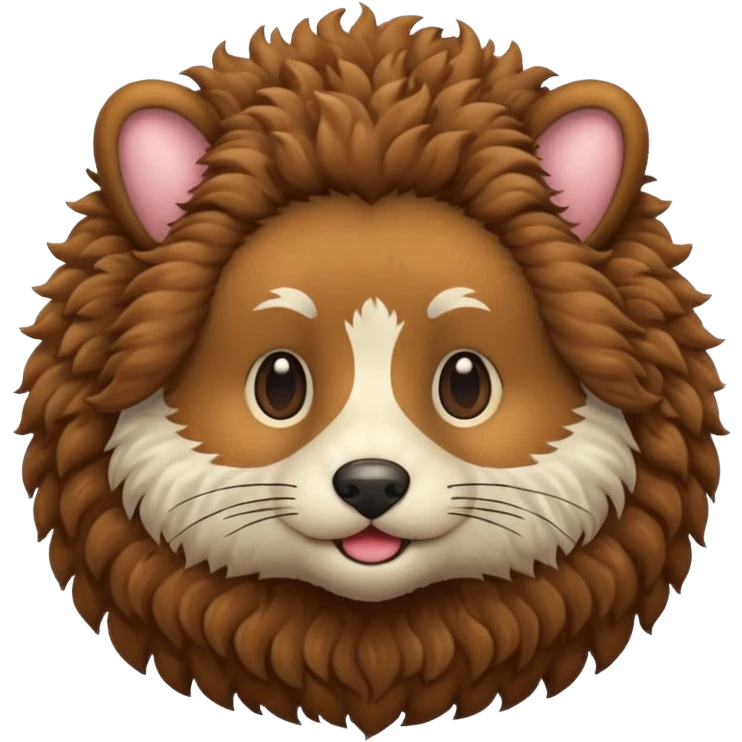 animal curly hair emoji