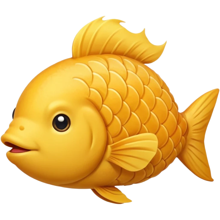 delicous fish-shaped bun like simple emoji for using app with cute bun and 측면에서 바라보는 붕어빵 이미지 emoji
