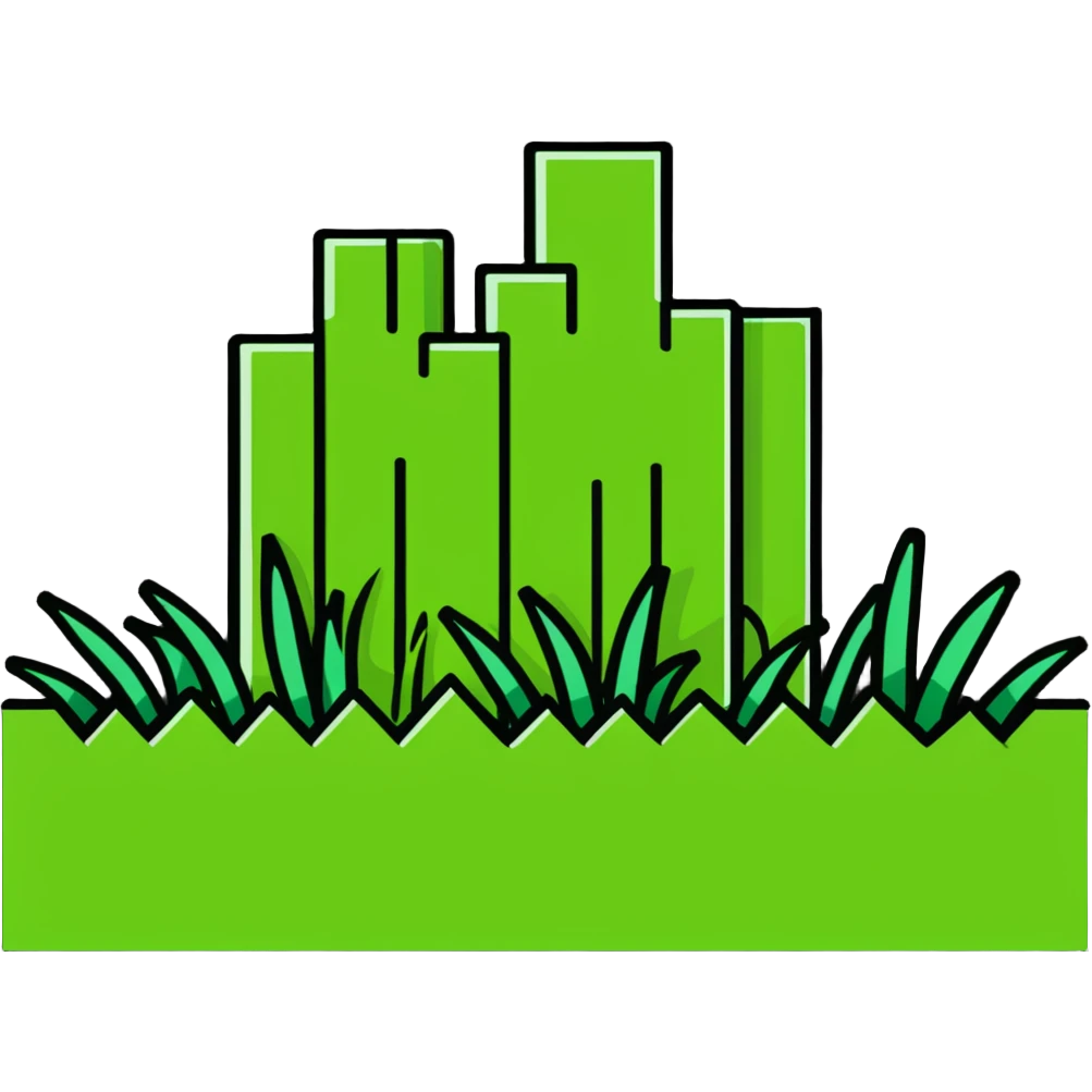 Minecraft grass block emoji