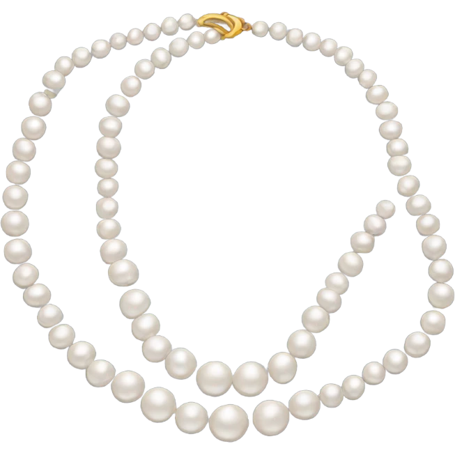 pearl necklace  emoji