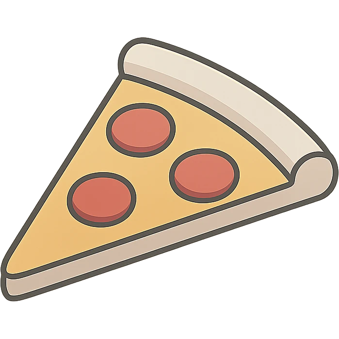 Pizza emoji