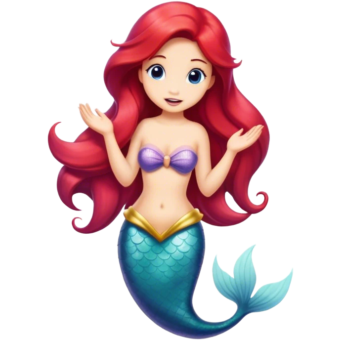 Little mermaid  emoji