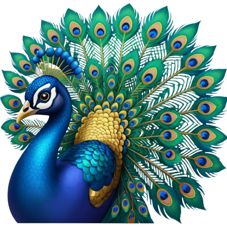 Peacock pitch emoji