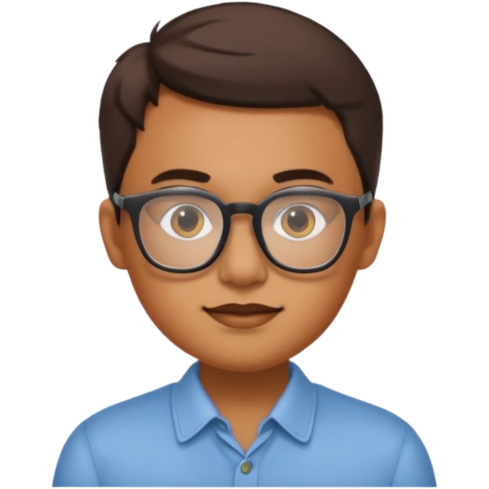 Mallinois with glasses emoji