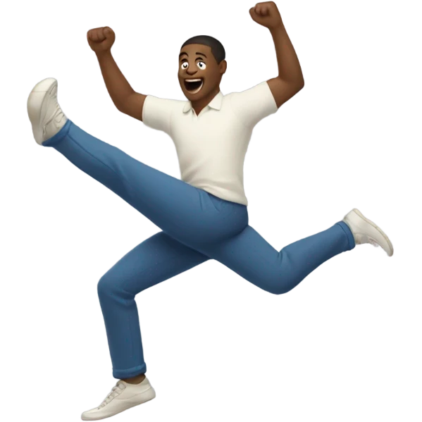 dancing man emoji