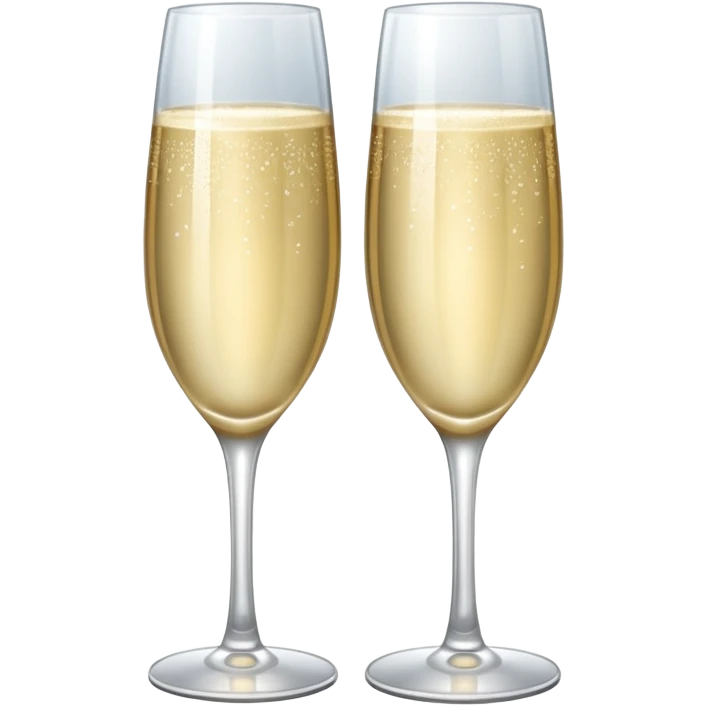 Silver champagne  emoji