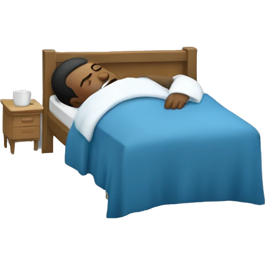 Teacher sleeping in a snowstorm emoji