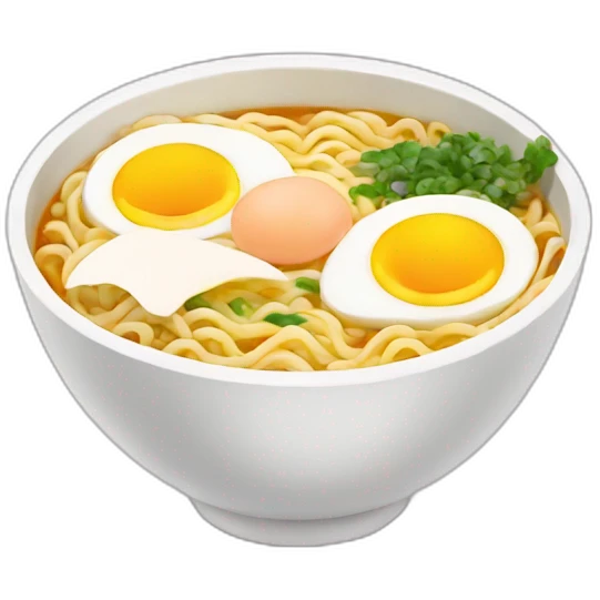 ramen with eggs emoji