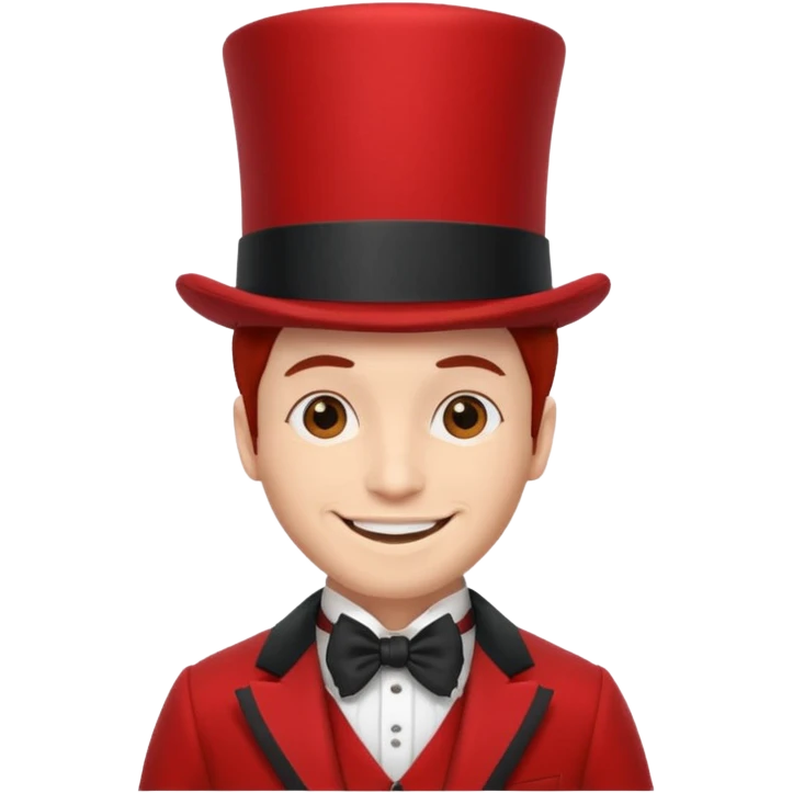 red circus man emoji