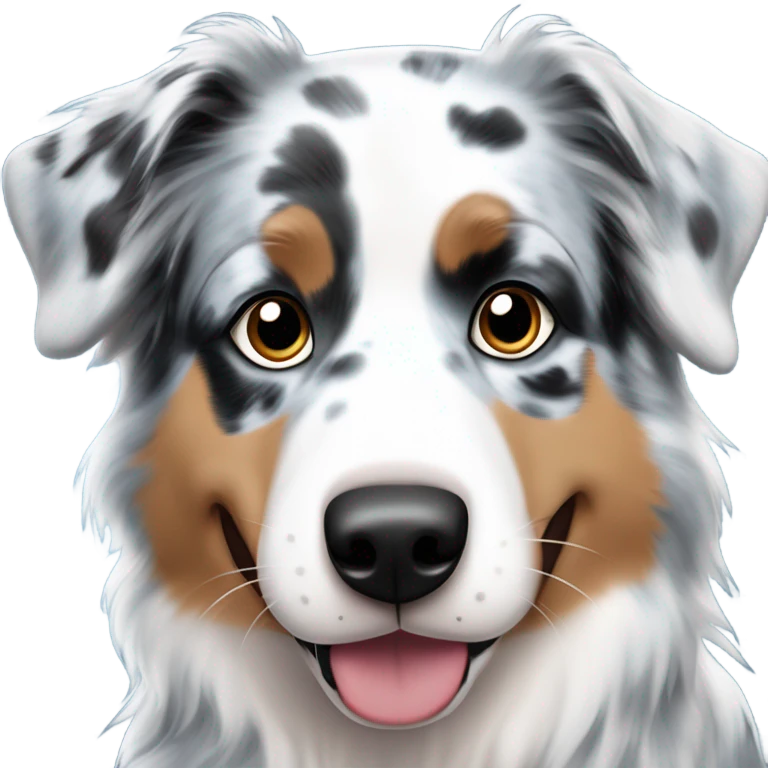 Australian shepherd blue Merle emoji