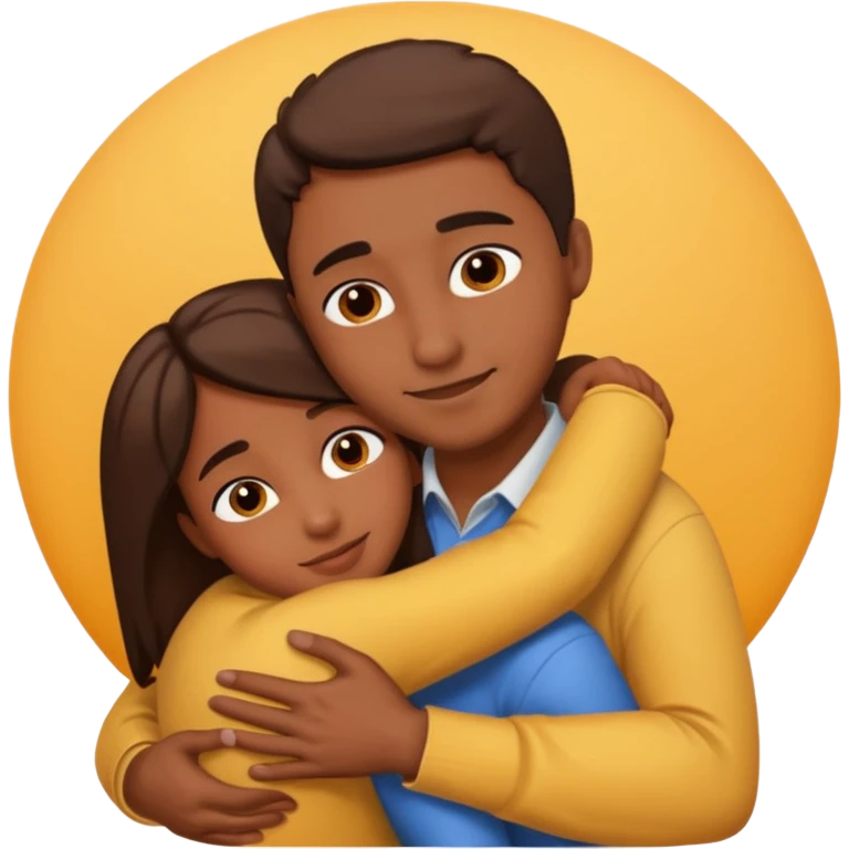 Aimer et faire des câlins  emoji