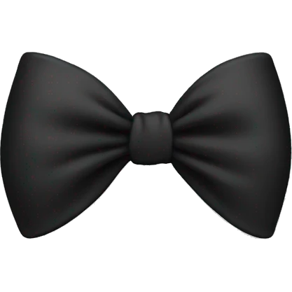 black bow emoji