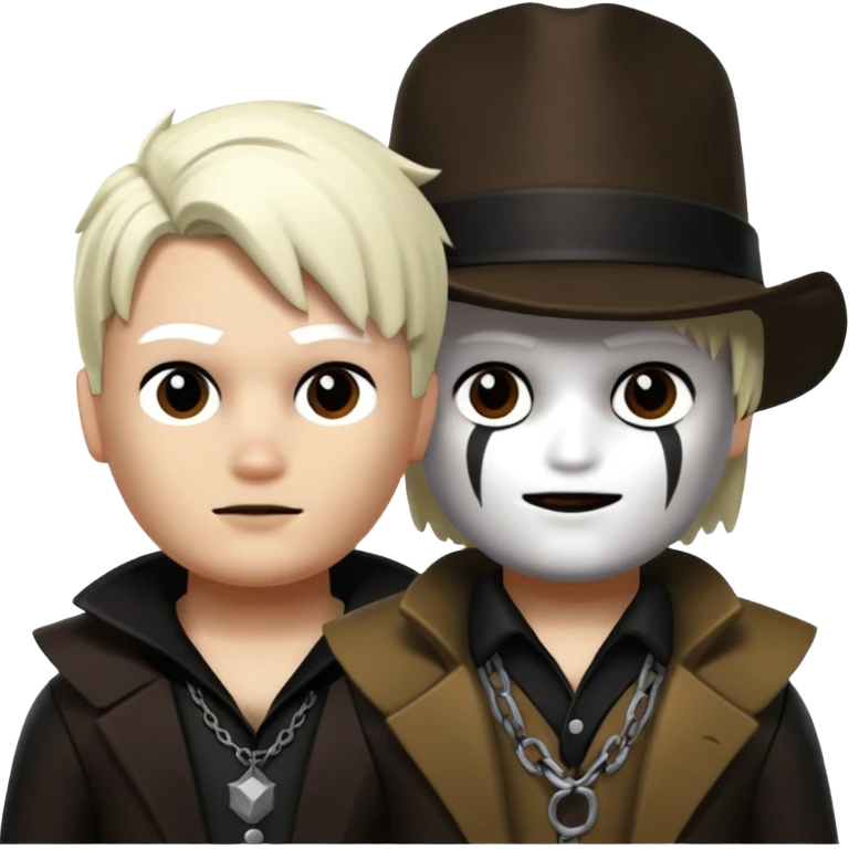 My Emojj will be of the character "Two Time", from roblox forsaken. emoji