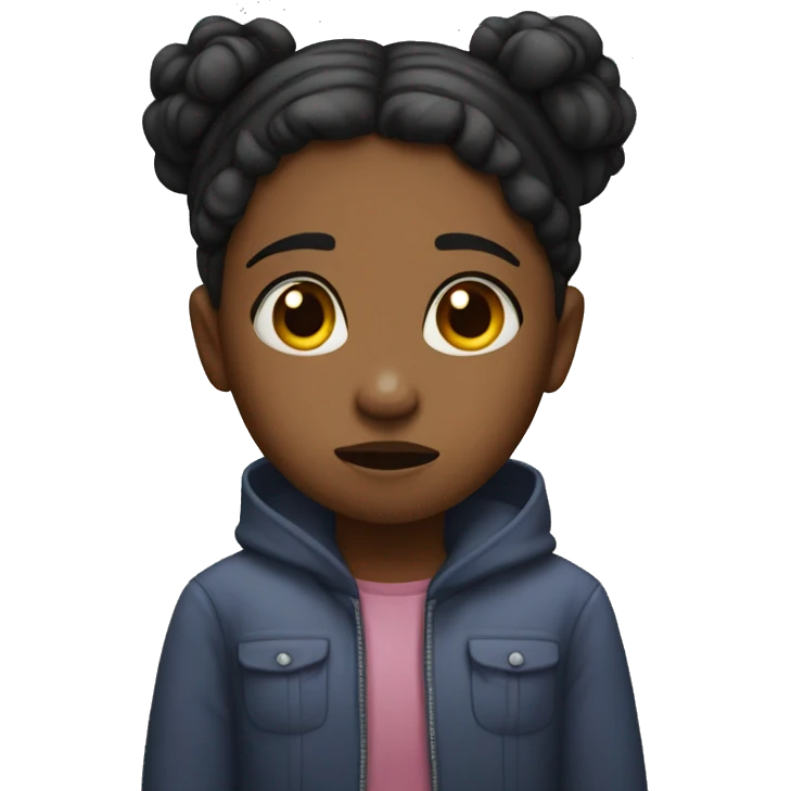 Broken hearted girl emoji