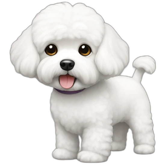 bichon frise emoji