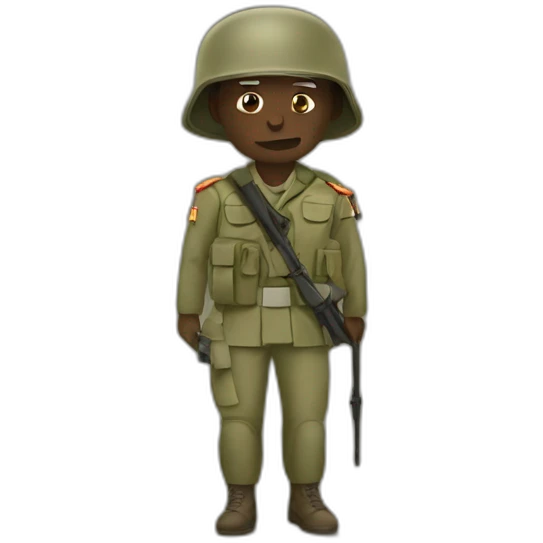 Sudan military emoji