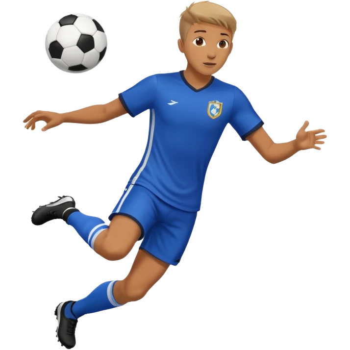 soccer player doing ball tricks emoji