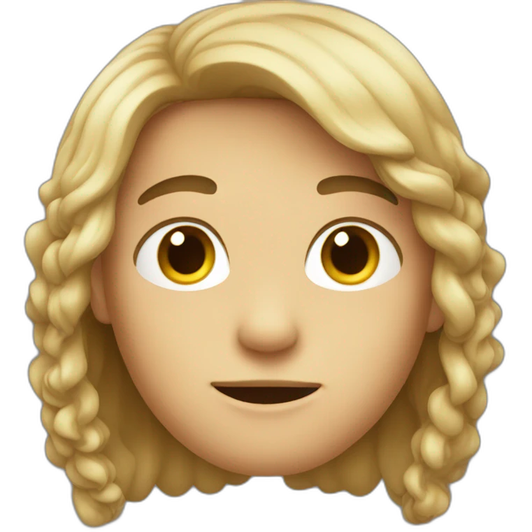 boy with long hait emoji