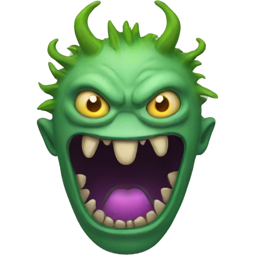 monster emoji