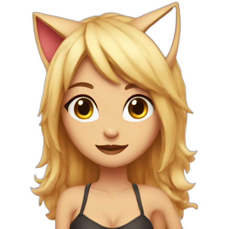 sexy catgirl emoji