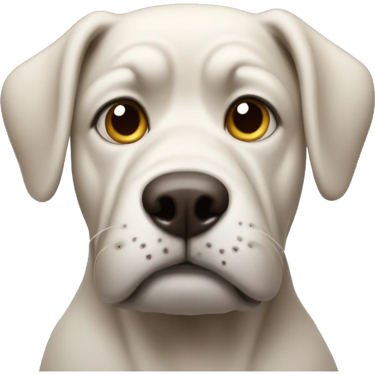 Annoyed dog  emoji