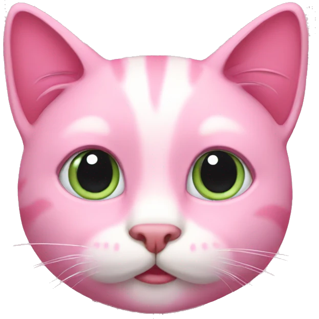 pink cat emoji
