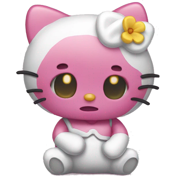 sad hello kitty  emoji