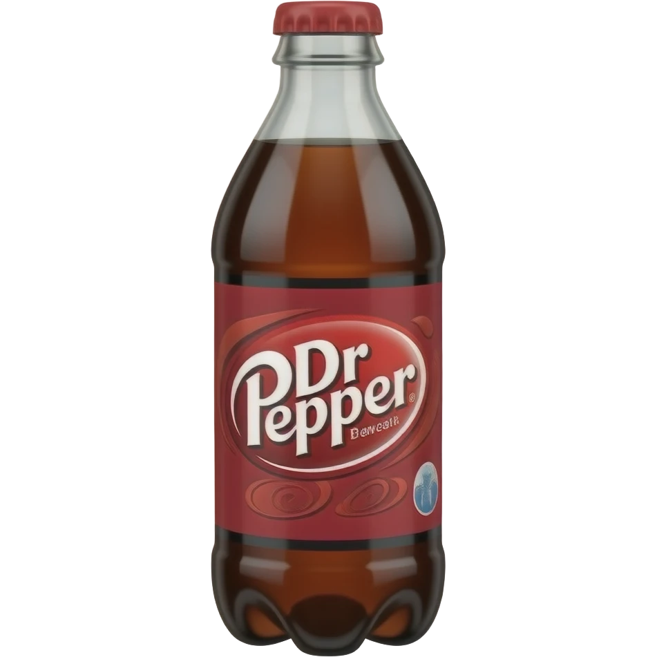 Dr Pepper bottle emoji