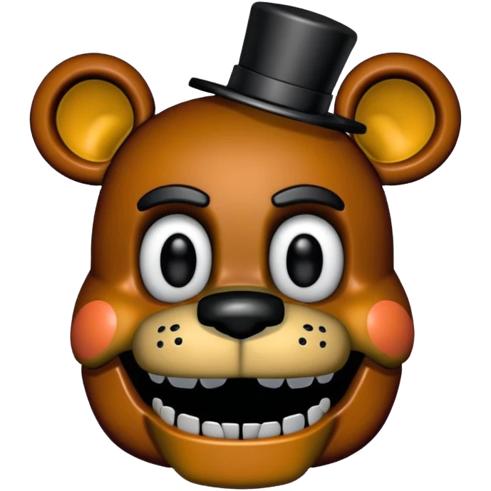 Un personnage de Five Night At Freddy  emoji