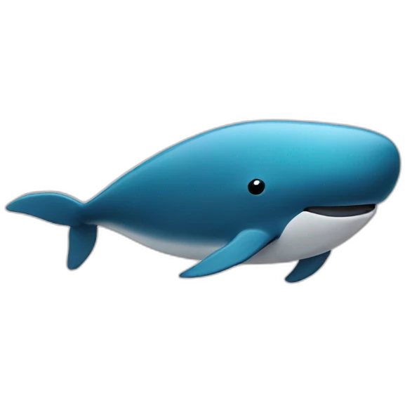 whale in a bank emoji