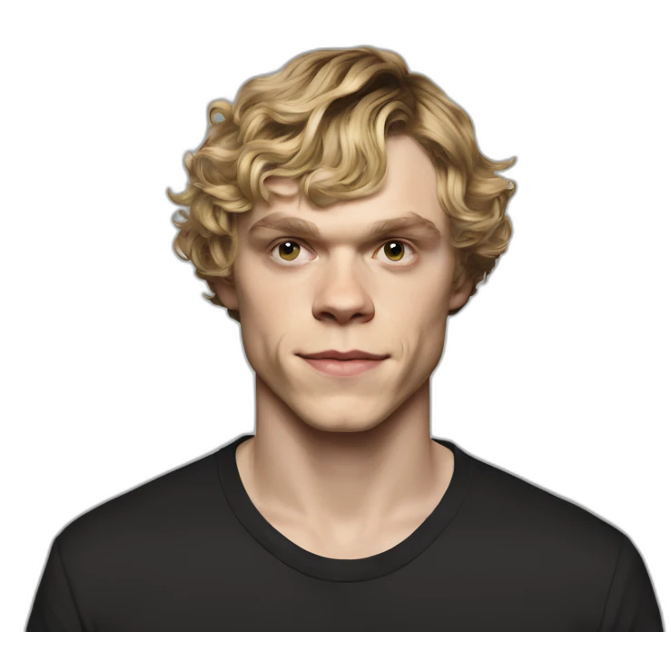 Evan peters emoji