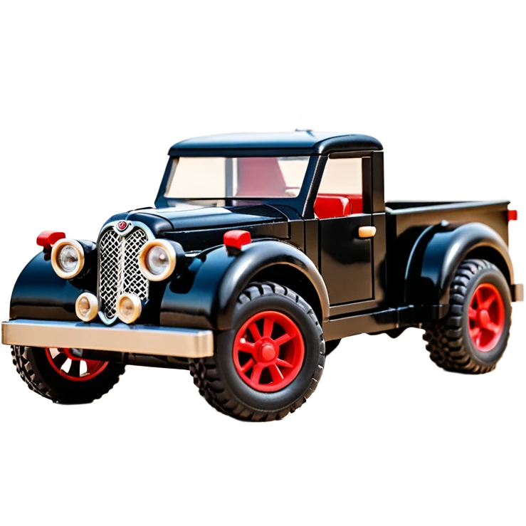 1:10 off-road lcg smoking Basher Wednesday Adam’s 1954 blackened tarnished hotrod streamlined Lego jaguar extended cab rc pickup (ridiculously extra wide low-profile pin tires without fenders) emoji