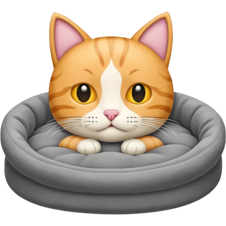empty cat bed emoji