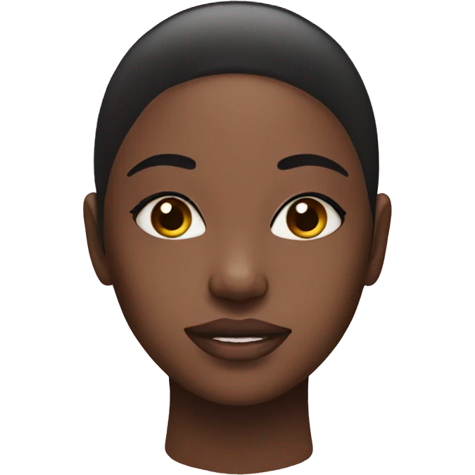 Girl with skincare mask emoji