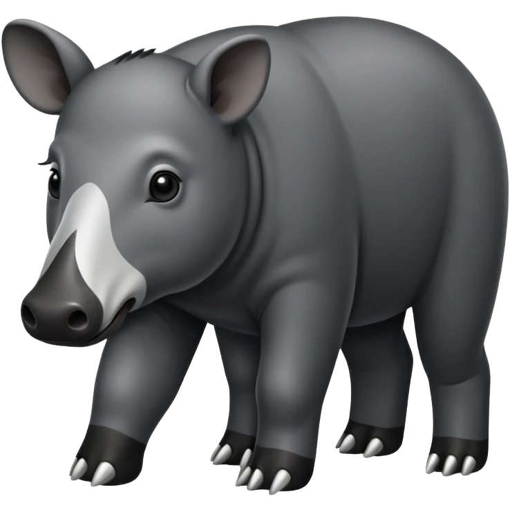 malayan tapir emoji