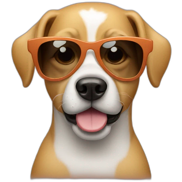 dog with sunglasses  emoji