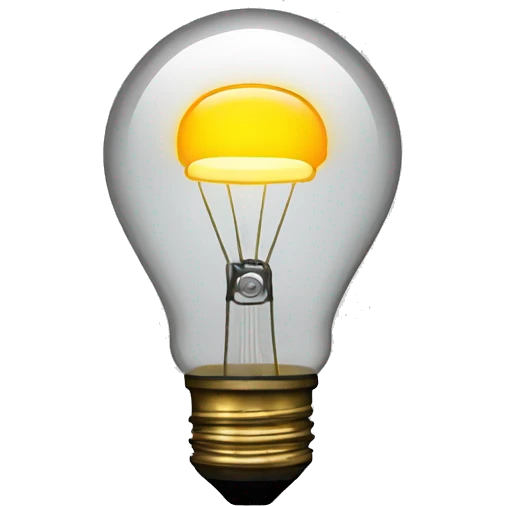 lightbulb emoji