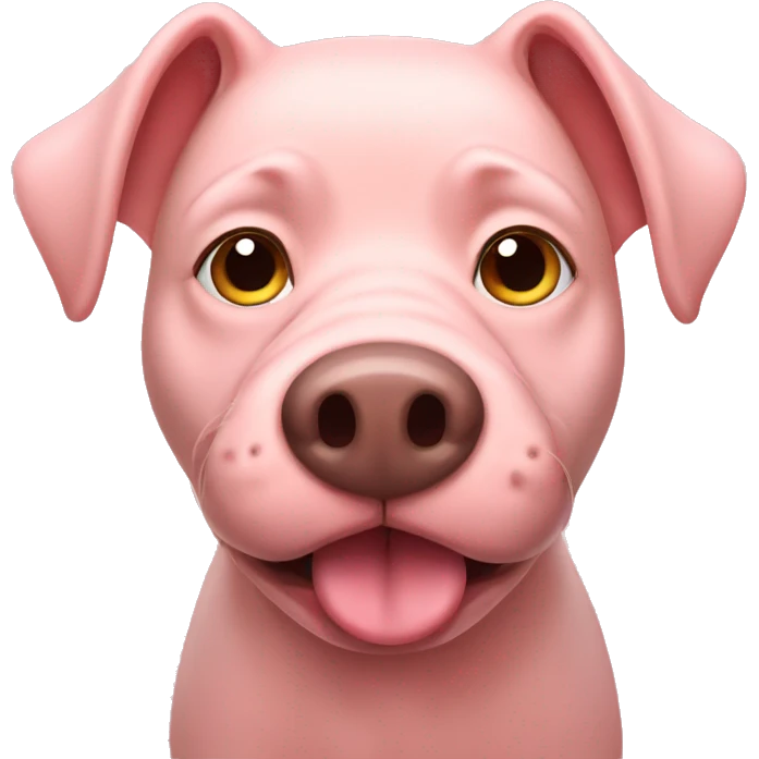 pig dog emoji