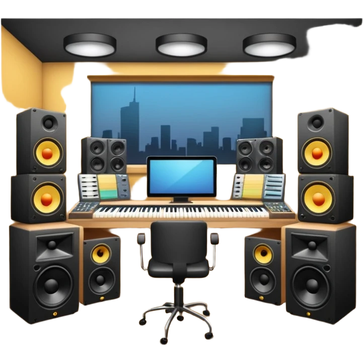 music studio emoji