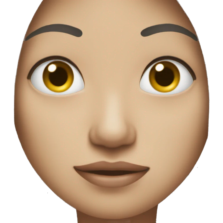 white Soft cute daily act emoji