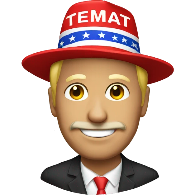 Make American great again hat emoji