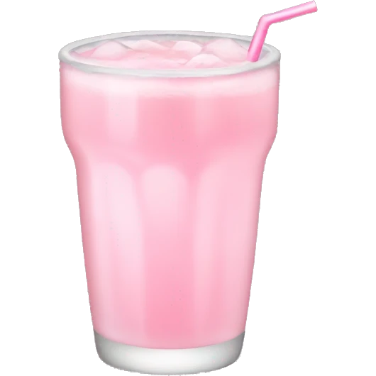 Light Pink drink emoji
